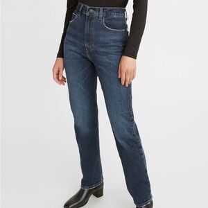 Levi’s 70’s high rise slim straight women’s jeans